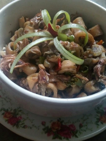 Cara Gampang Membuat Resep  Cumi Asin Pedas Manis yang Bikin Ngiler, Lezat