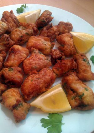 A picture of Vickys Fish Pakoras / Nuggets, GF DF EF SF NF.