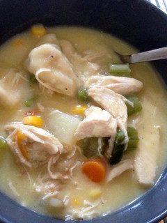 A picture of Chicken & Dumpling Soup.