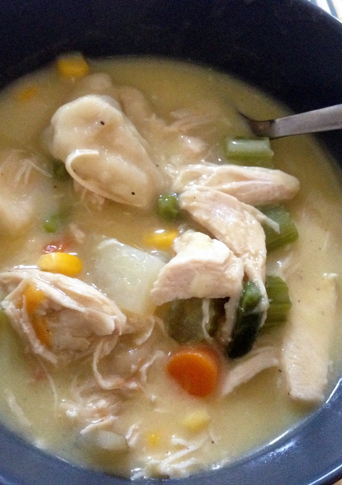 A picture of Chicken & Dumpling Soup.