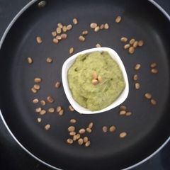 A picture of Hemp seeds chutney.