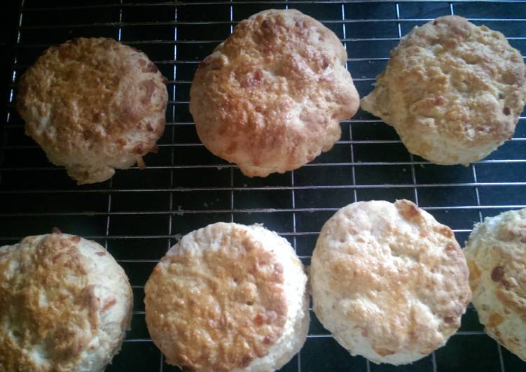 Simple Way to Prepare Perfect Mandys cheesy scones/biscuits