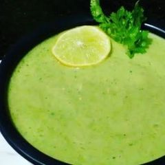 A picture of कच्चे टमाटर की चटनी(kachhe tamatar ki chatni recipe in hindi).