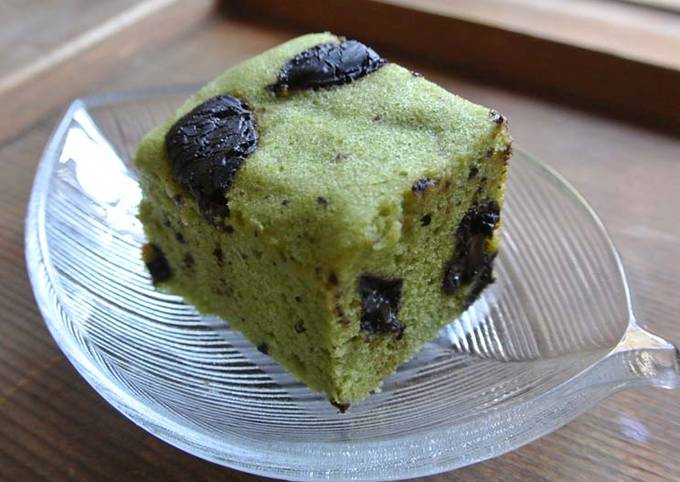 Simple Way to Prepare Wolfgang Puck Chocolate chip &amp; Matcha &#34;Ukishima&#34; (Wagashi)