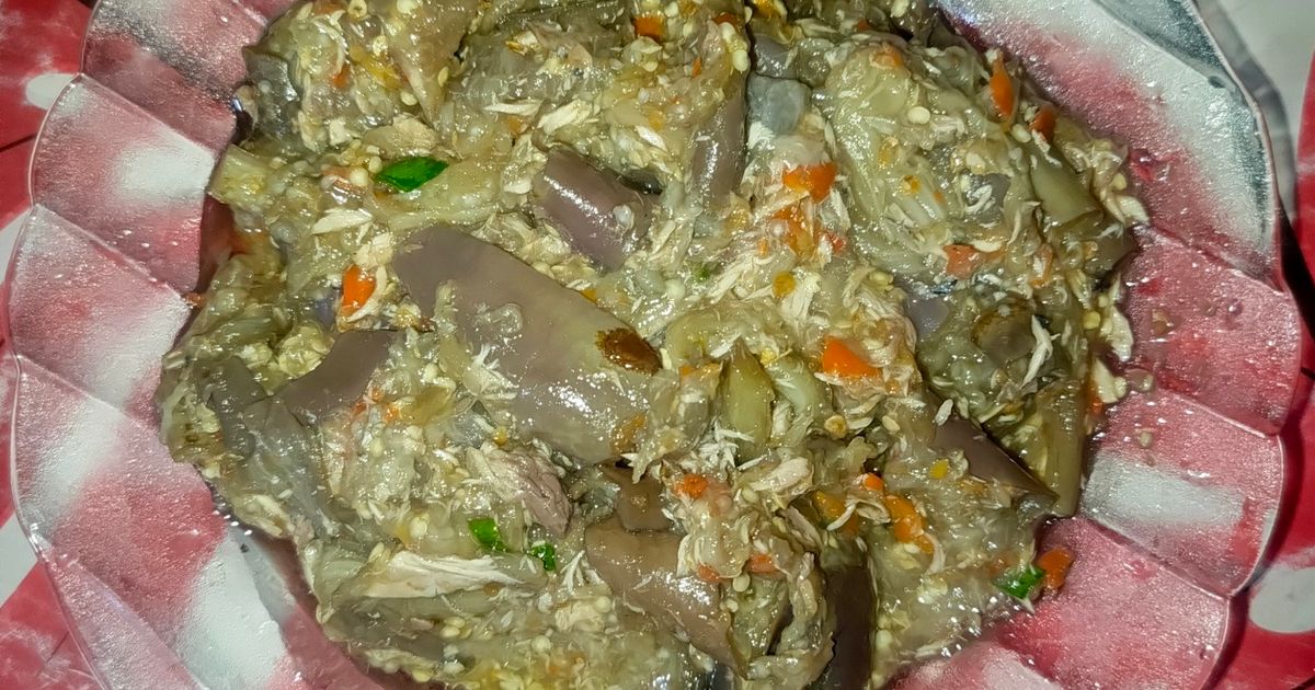 Sambal Terong Rebus (Dabu-Dabu lo Poki-Poki) Gorontalo