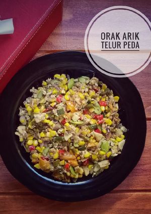Foto resep Orak Arik Telur Peda 💚...nagih cuy 😍