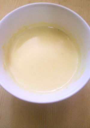 A picture of Easy, Quick, and Microwaved Basic White Sauce.