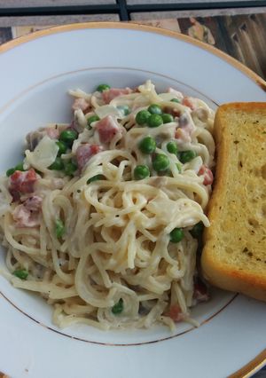 A picture of Carbonara ala D'Arcy.