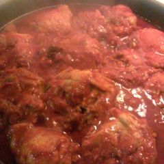 A picture of adobo de pollo.