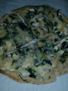 A picture of Spinach pita.