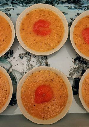 Une photo de 🍑Soupe de pêches de vigne!🍑
