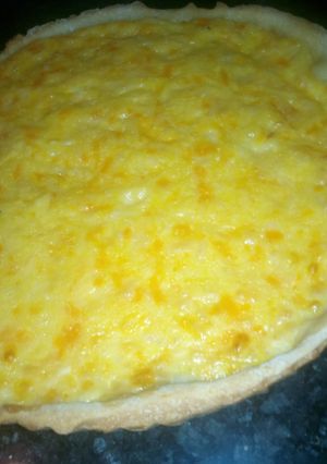 Una foto de Tarta de queso agridulce