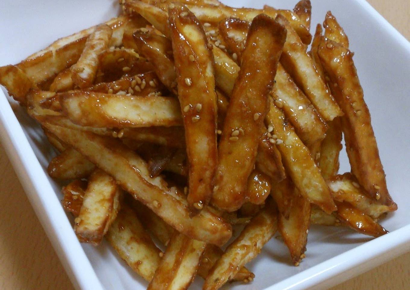 Sweet and Salty Sweet Potatoes