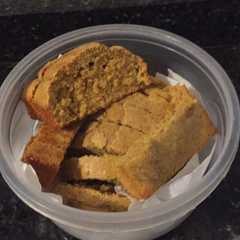 Una foto de Budín integral de naranja