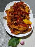 Sambal Padas Iwak Karing Kalimantan♡