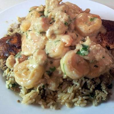 Cajun Blackened Salmon Seafood Cream Sauce Recipe By Deenieweenie Cookpad