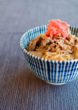 A picture of [Easy, Gentle Gyudon with Shirataki Noodles].