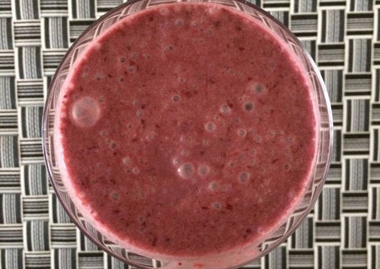 Recipe of Any-night-of-the-week Blackberry, Orange and Coconut Milk Smoothie