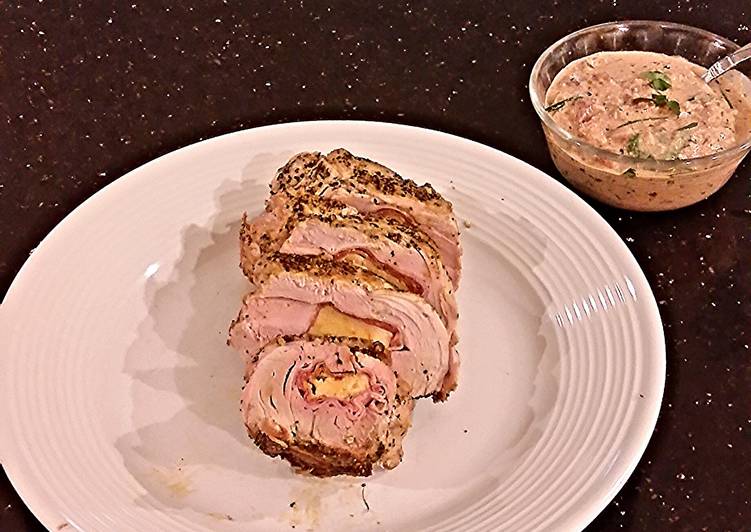 Easiest Way to Prepare Ultimate Pork Tenderloin Stuffed with Italian Meats