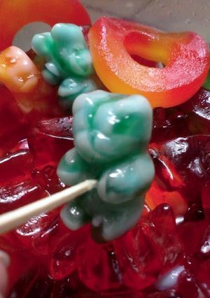 A picture of gummy bear heaven.