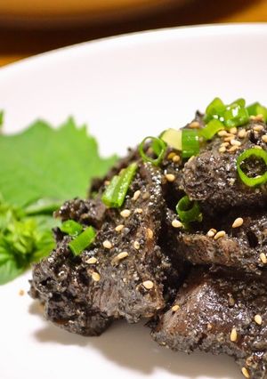 A picture of A Secret Family Recipe!! Kumamoto Black Sesame Seasoned Bonito!!.