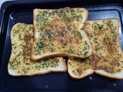 Gambar garlic bread roti tawar panggang