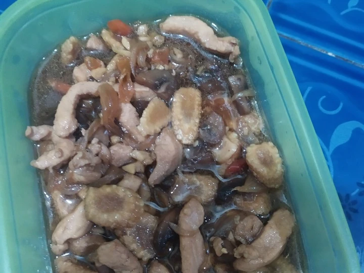 Langkah Mudah untuk Membikin Resep Ayam jamur janten saus teriyaki yang Bikin Ngiler Anti Ribet, Uenak Banget