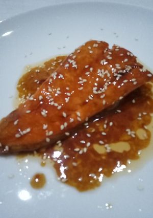 Foto resep Teriyaki Glazed Salmon