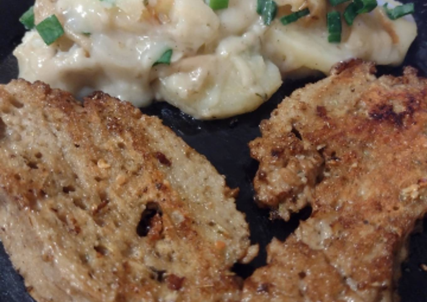 Papas a la crema (Vegan 100%)