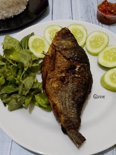 Foto resep Ikan Mas Goreng Kuning