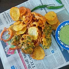 A picture of Mix bhajia's.