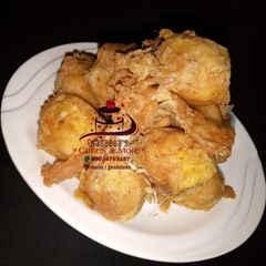 A picture of Yam balls.