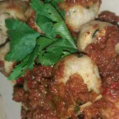 รูปของ Cilok goreng bumbu kacang