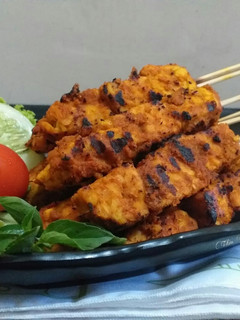 Foto resep Sate Tempe Bumbu Woku