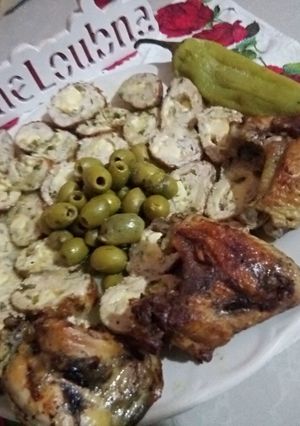صورة لوصفة رولي الدجاج بالجبن
