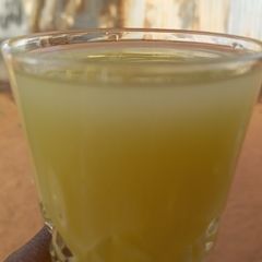 Cashew fruits juice A picture of Cashew fruits juice.