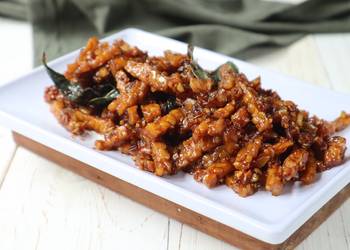 Resep Terbaru Kering Tempe Kecap Enak Sempurna