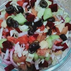 A picture of Kachumber salad 🥗.