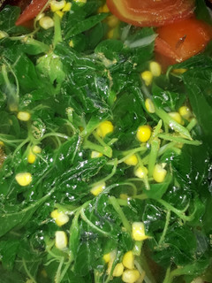 Foto resep Sayur bening bayam+jagung