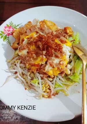 Foto resep Tahu telur bumbu pecel