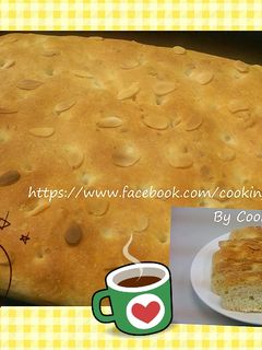 杏仁佛卡夏(Focaccia) 的食譜成品照片