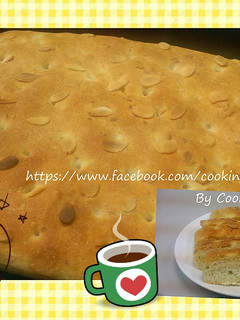杏仁佛卡夏(Focaccia) 的食譜成品照片