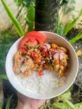 Ayam crispy sambal matah