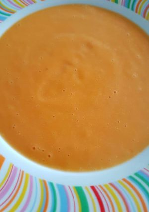 Una foto de Crema de calabaza
