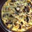 Savoury Clafoutis with Mushrooms