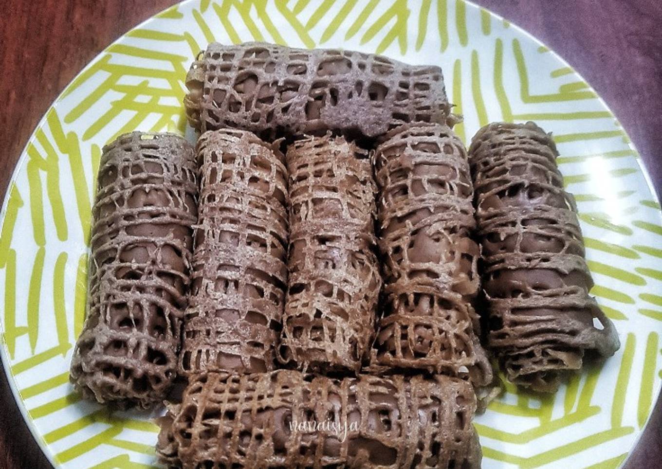 Jar of chocolate bread