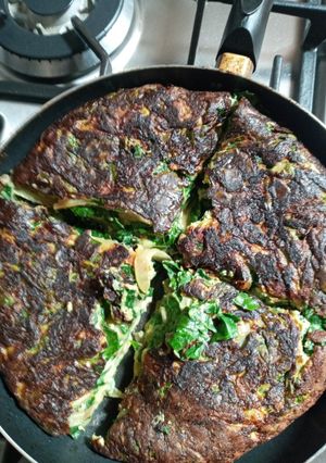 Una foto de Tortilla de acelgas 2