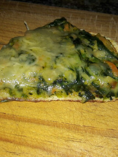 Una foto de Pizza de verduras... 💛