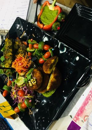 A picture of Starter plate winning Frist prize# Bangalore.
