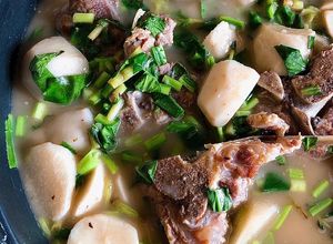 Hình của món Canh Khoai Sọ Ninh Sườn.